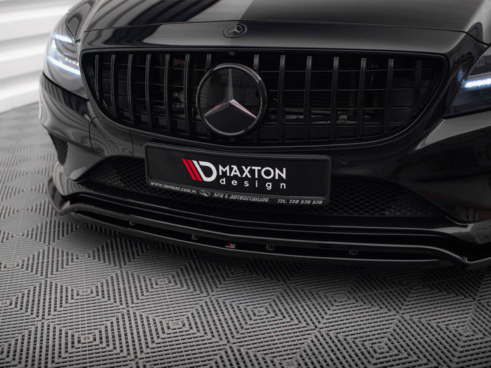 Front Splitter Mercedes-Benz CLS C218 Facelift - Maxton Design