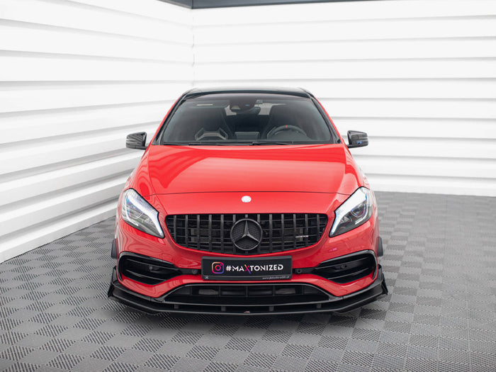 Front Flaps Mercedes-Benz A 45 AMG Aero W176 Facelift - Maxton Design