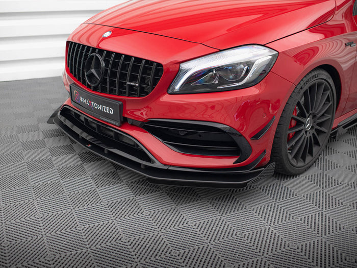 Front Flaps Mercedes-Benz A 45 AMG Aero W176 Facelift - Maxton Design