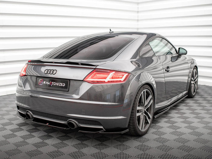 Audi TT S-Line 8S Rear Side Splitters V.1 - Maxton Design