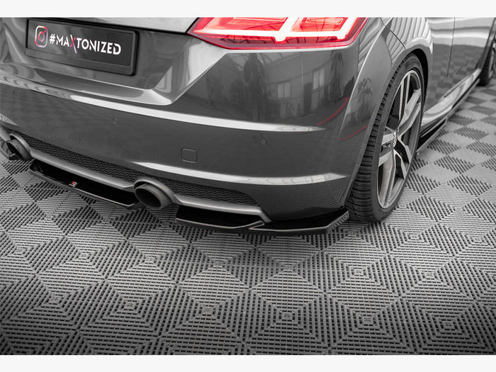 Audi TT S-Line 8S Rear Side Splitters V.1 - Maxton Design