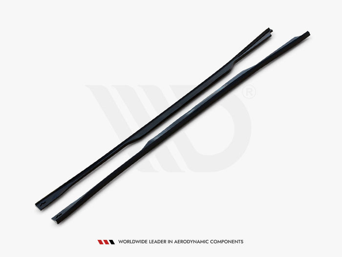 Infiniti Q50 S Mk1 Side Skirts Diffusers V.2 - Maxton Design