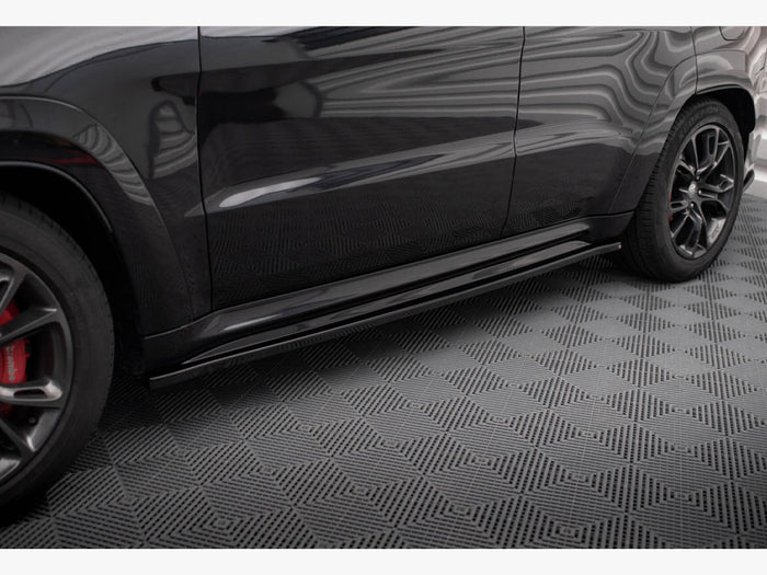 Jeep Grand Cherokee SRT WK2 Facelift Side Skirts Diffusers - Maxton Design