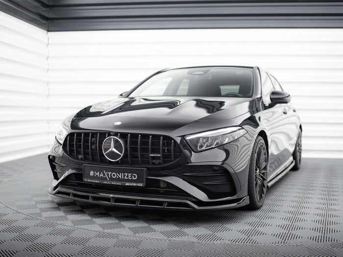 Mercedes-AMG A35 W177 Facelift Front Splitter - Maxton Design