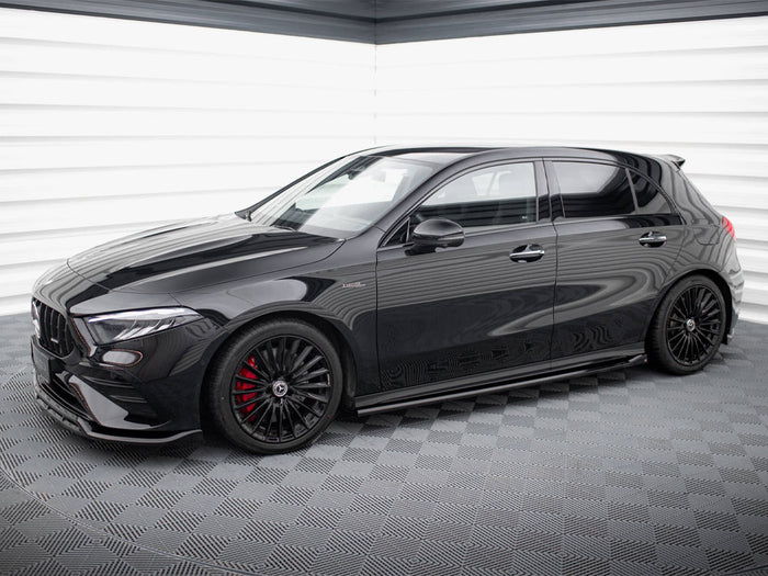Mercedes-AMG A35 W177 Facelift Side Skirts Diffusers - Maxton Design