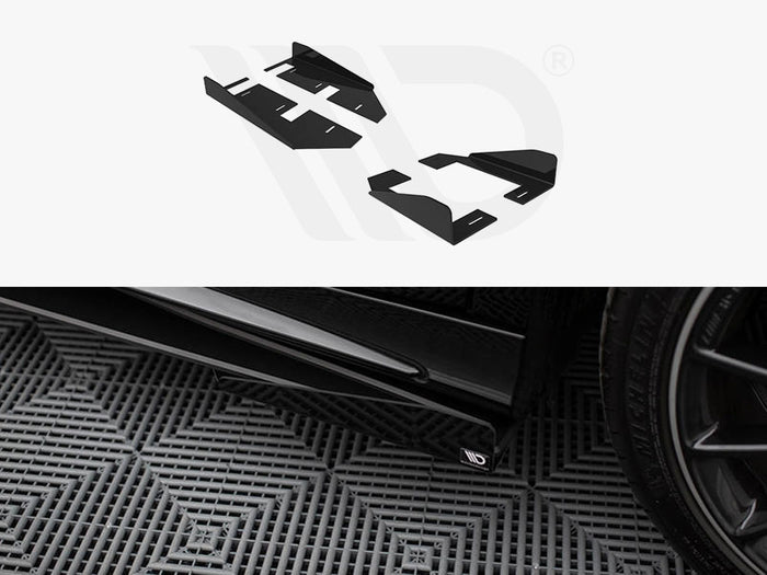 Side Flaps Mercedes-Benz A AMG-Line W176 Facelift - Maxton Design