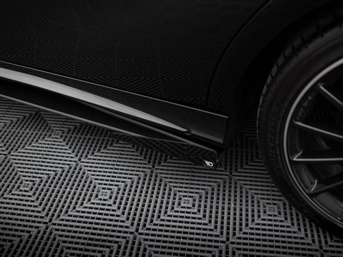 Side Flaps Mercedes-Benz A AMG-Line W176 Facelift - Maxton Design