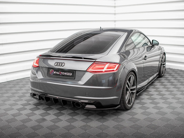Audi TT S-Line 8S Rear Side Splitters V.2 - Maxton Design
