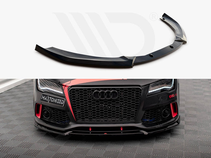 Audi A7 RS7 Look C7 Front Splitter - Maxton Design