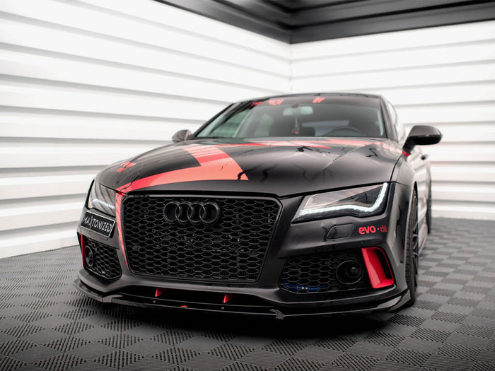 Audi A7 RS7 Look C7 Front Splitter - Maxton Design