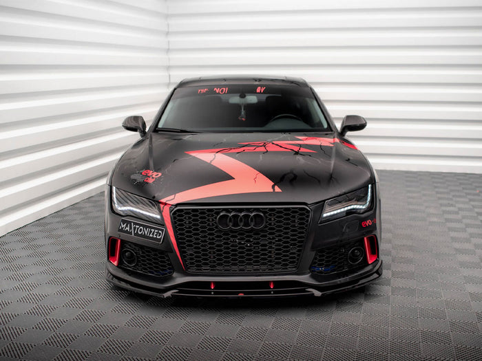 Audi A7 RS7 Look C7 Front Splitter - Maxton Design