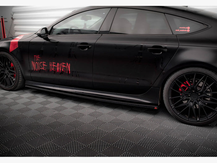 Audi A7 RS7 Look C7 Side Skirts Diffusers - Maxton Design