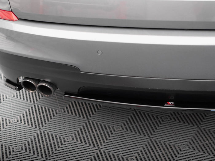 BMW 5 GT M-Pack F07 Central Rear Splitter - Maxton Design
