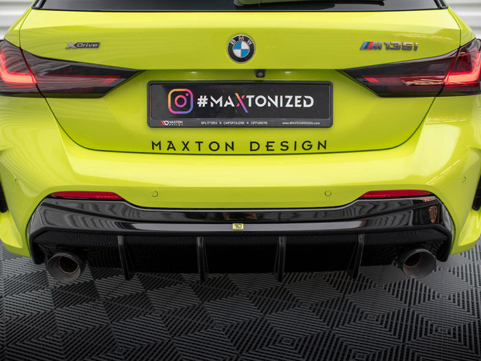 BMW 1 F40 M-Pack/ M135i (Single Exhaust Version) Rear Valance V.3 - Maxton Design