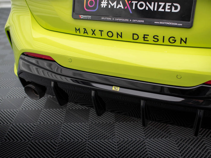 BMW 1 F40 M-Pack/ M135i (Single Exhaust Version) Rear Valance V.3 - Maxton Design