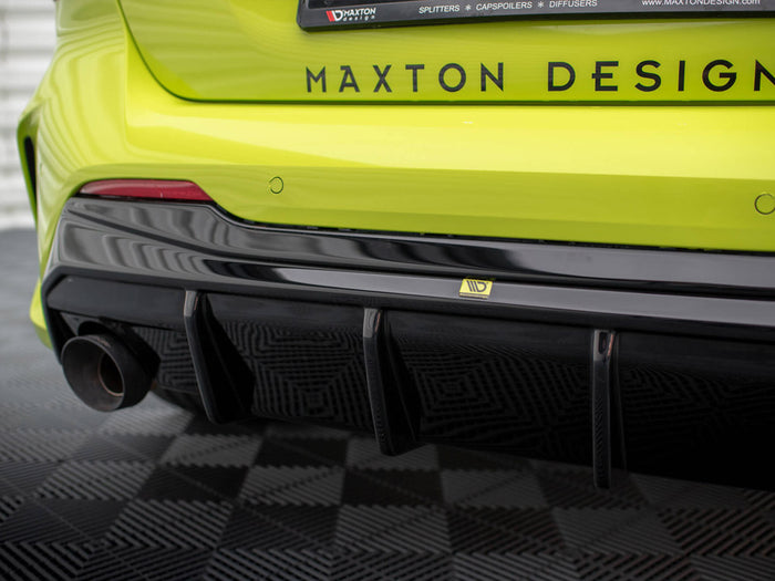 BMW 1 F40 M-Pack/ M135i (Single Exhaust Version) Rear Valance V.3 - Maxton Design