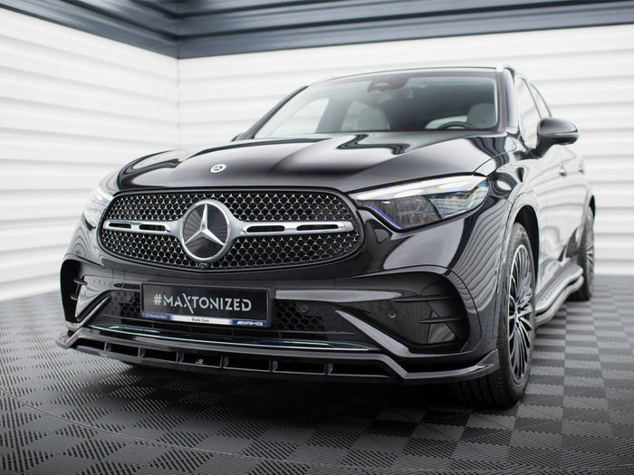 Front Splitter Mercedes-Benz GLC SUV / Coupe AMG-Line X254 / C254 - Maxton Design