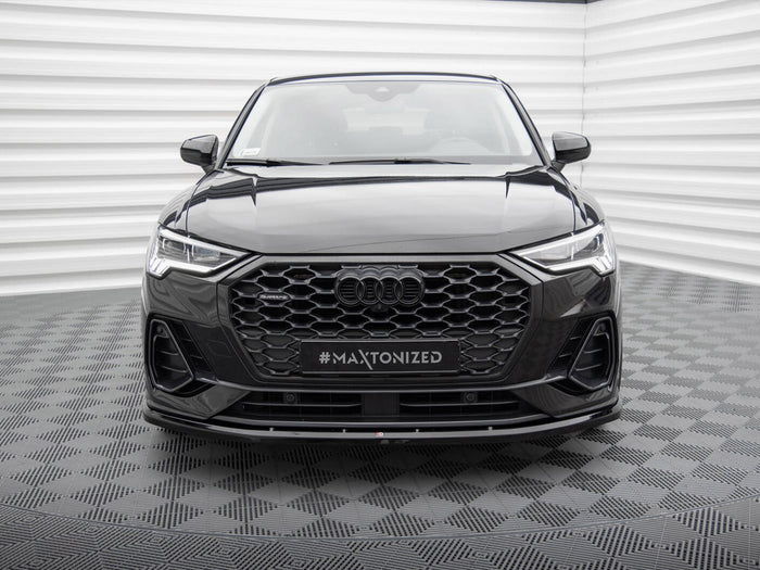 Audi Q3 Sportback F3 Front Splitter V.1 - Maxton Design