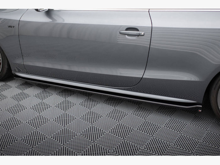 Audi S5 / A5 S-Line Coupe 8T Side Skirts Diffusers V.2 - Maxton Design