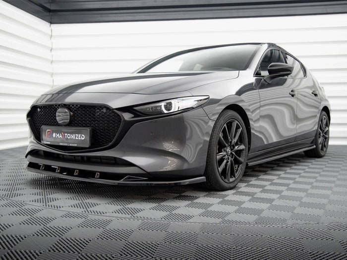 Mazda 3 Mk4 Front Splitter V.1 - Maxton Design