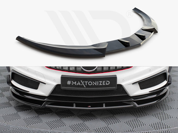 Front Splitter V.3 Mercedes-Benz A45 AMG W176 - Maxton Design