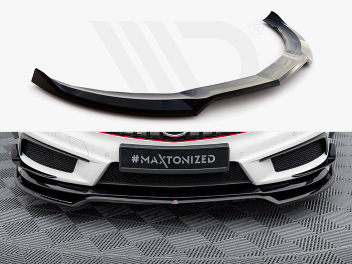 Front Splitter V.4 Mercedes-Benz A45 AMG W176 - Maxton Design