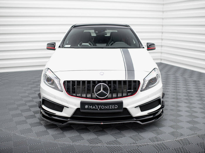 Front Splitter V.4 Mercedes-Benz A45 AMG W176 - Maxton Design