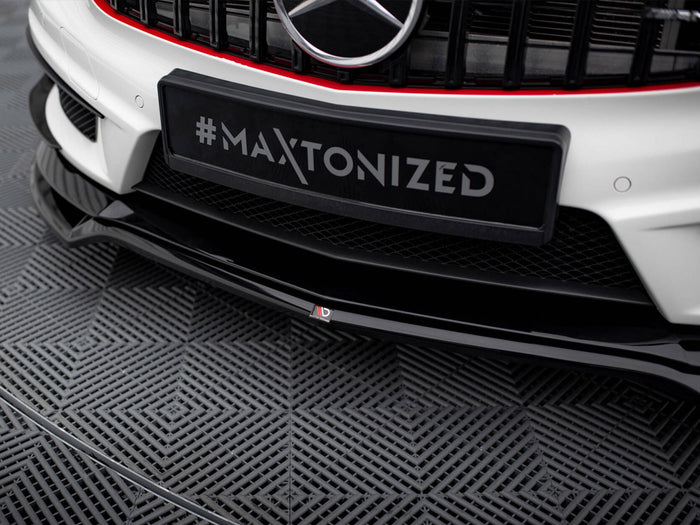 Front Splitter V.4 Mercedes-Benz A45 AMG W176 - Maxton Design
