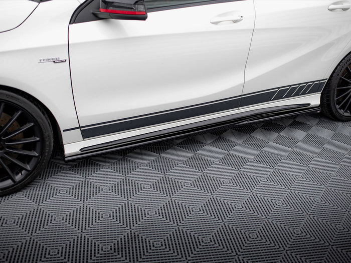 Side Skirts Diffusers Mercedes-Benz A45 AMG W176 - Maxton Design