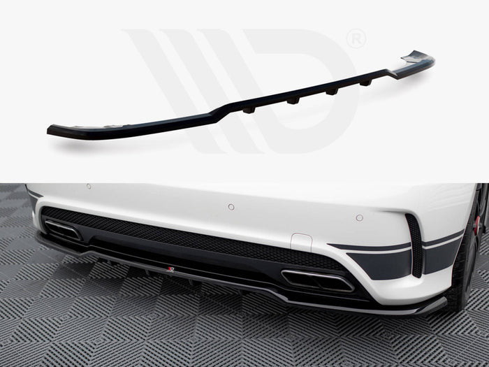 Rear Splitter (Vertical Bars) Mercedes-Benz A45 AMG W176 - Maxton Design