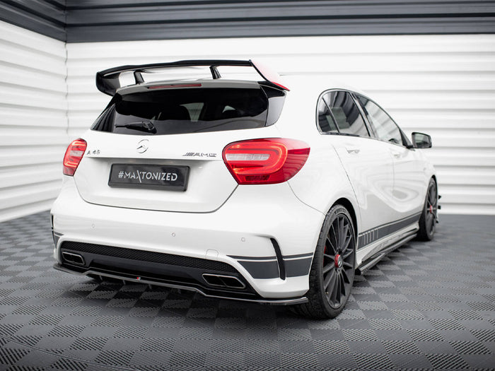 Rear Splitter (Vertical Bars) Mercedes-Benz A45 AMG W176 - Maxton Design