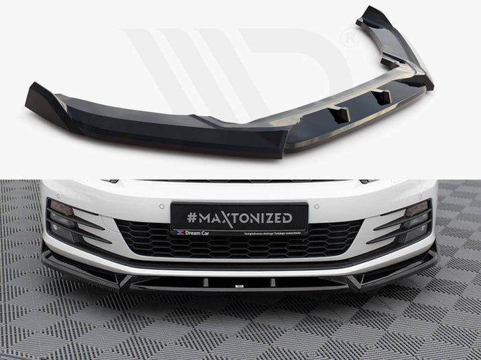 Volkswagen Scirocco Mk3 Facelift Front Splitter V.2 - Maxton Design