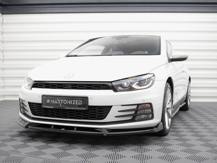 Volkswagen Scirocco Mk3 Facelift Front Splitter V.2 - Maxton Design