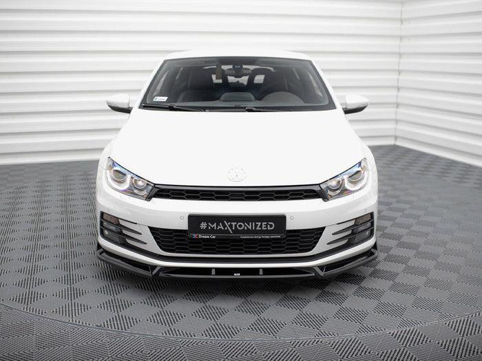 Volkswagen Scirocco Mk3 Facelift Front Splitter V.2 - Maxton Design