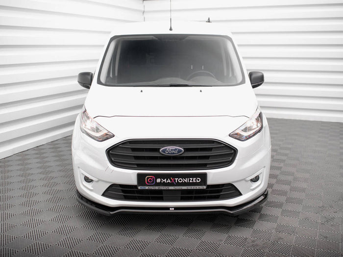 Ford Transit Connect Mk2 Facelift Front Splitter V.1 - Maxton Design