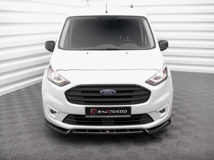 Ford Transit Connect Mk2 Facelift Front Splitter V.2 - Maxton Design