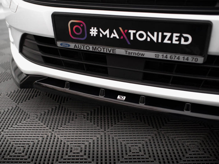 Ford Transit Connect Mk2 Facelift Front Splitter V.2 - Maxton Design
