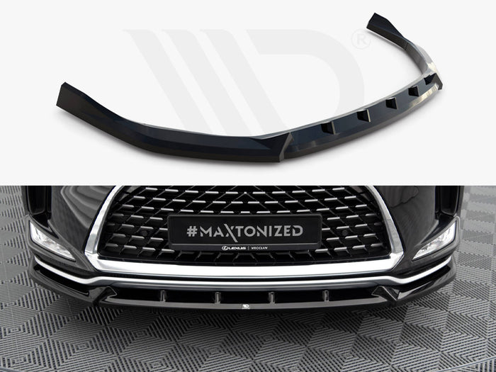 Lexus RX Mk4 Facelift Front Splitter - Maxton Design
