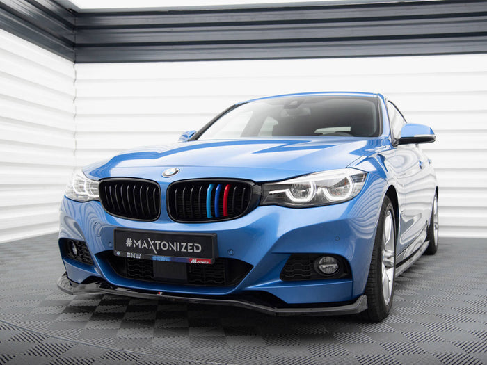 BMW 3 GT M-Pack F34 Front Splitter V.2 - Maxton Design