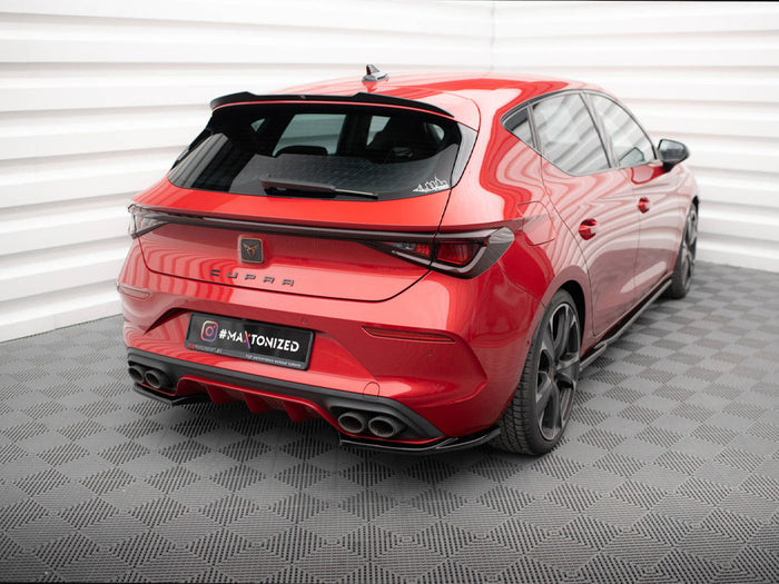Rear Side Splitters V.1 Cupra Leon Hatchback Mk1 - Maxton Design