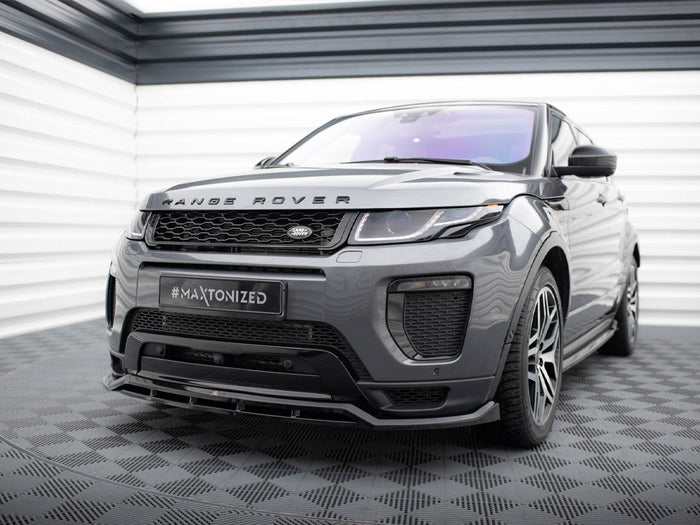 Front Splitter Land Rover Range Rover Evoque HSE Dynamic Mk1 Facelift - Maxton Design