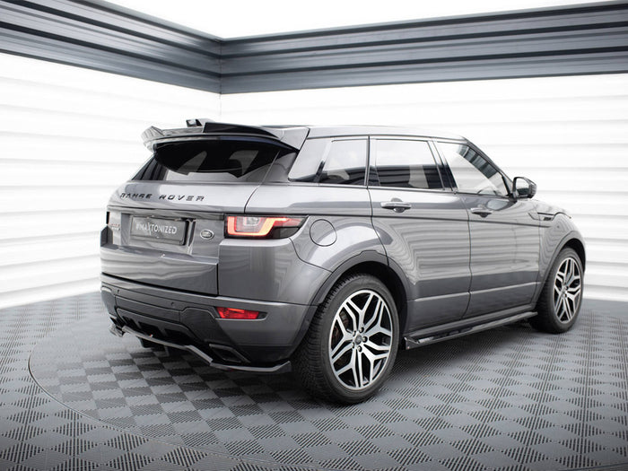 Rear Splitter (Vertical Bars) Land Rover Range Rover Evoque HSE Dynamic Mk1 Facelift - Maxton Design