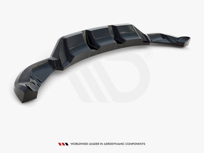 Rear Splitter (Vertical Bars) Land Rover Range Rover Evoque HSE Dynamic Mk1 Facelift - Maxton Design