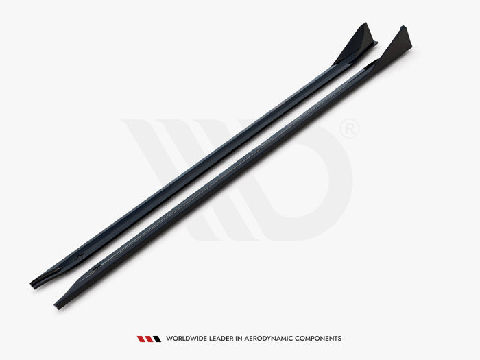 BMW M3 Sedan / Touring G80 / G81 Side Skirts Diffusers V.3 CSL Look - Maxton Design