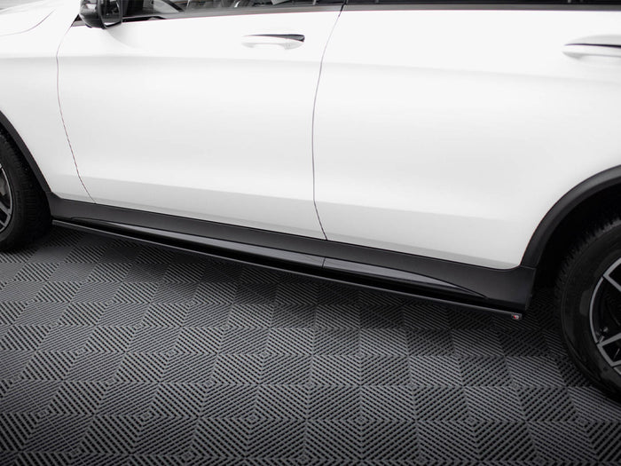 Side Skirts Diffusers V.3 Mercedes-Benz GLC Coupe AMG-Line C253 - Maxton Design