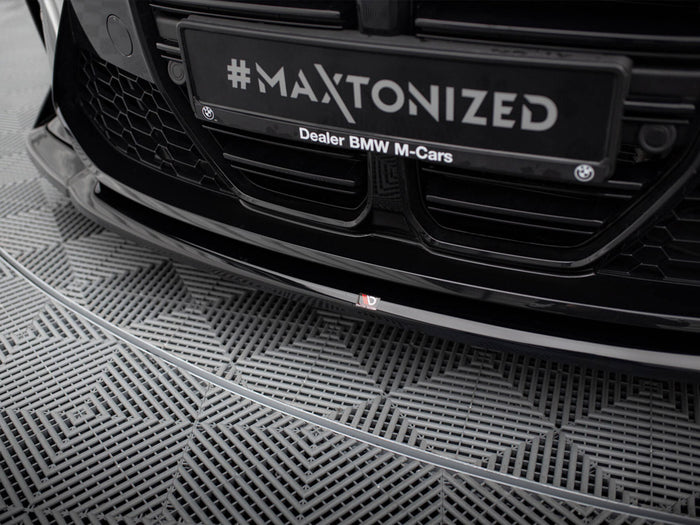 BMW M4 G82 / M3 G80 Front Splitter V.4 CSL Look - Maxton Design