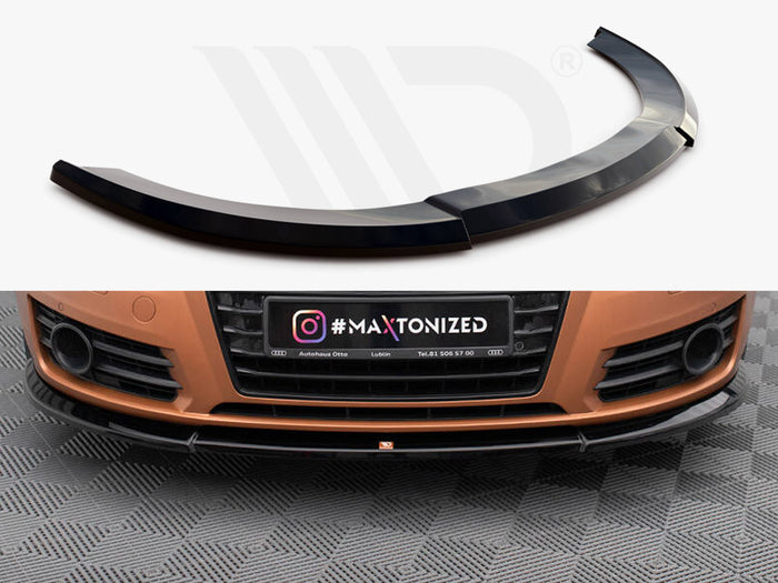 Audi A7 C7 Front Splitter V.1 - Maxton Design