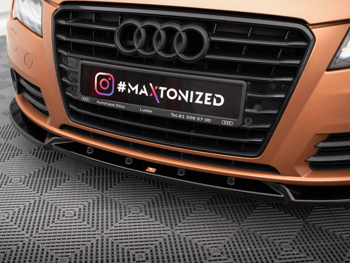 Audi A7 C7 Front Splitter V.2 - Maxton Design