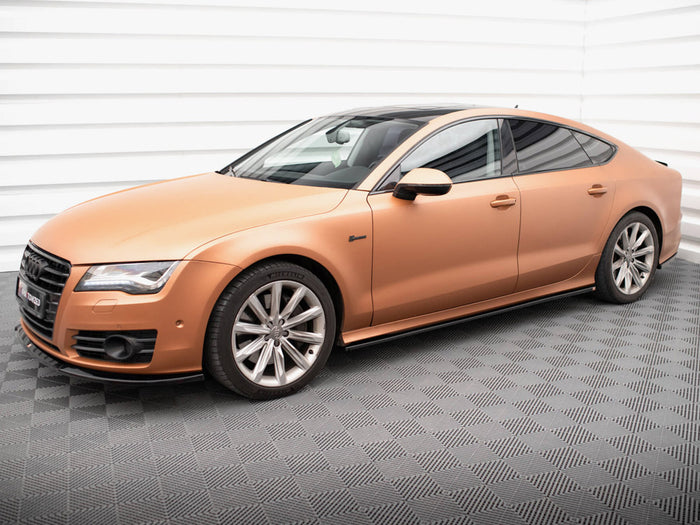 Audi A7 S-Line / S7 C7 Side Skirts Diffusers V.3 - Maxton Design