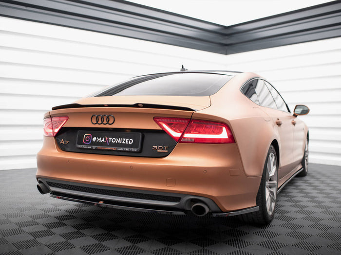 Audi A7 S-Line C7 Rear Side Splitters V.2 - Maxton Design